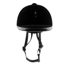 Professional Kids Velvet Equestrian Helmet, Adjustable Horse Riding Helmet,