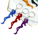 Sexy Beauty Shape Aluminum Alloy Bottle Opener Beer Keychain Portable Bar ToolM&