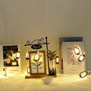 1.6m LED Kerosene Light String Battery Operated Garland Lantern Fairy Lamp