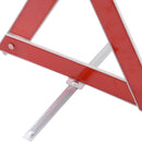 29cm Car Red Emergency Breakdown Warning Triangle Reflective Safety Hazard Kit