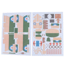 1:33 Scale WWI Airco DH.2 British Single-seat Biplane Aircraft PaperModel Kit TE