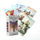 78pcs Vice Versa Tarot Kit Tarot Cards Oracle Deck Family Party Board GameB Hn