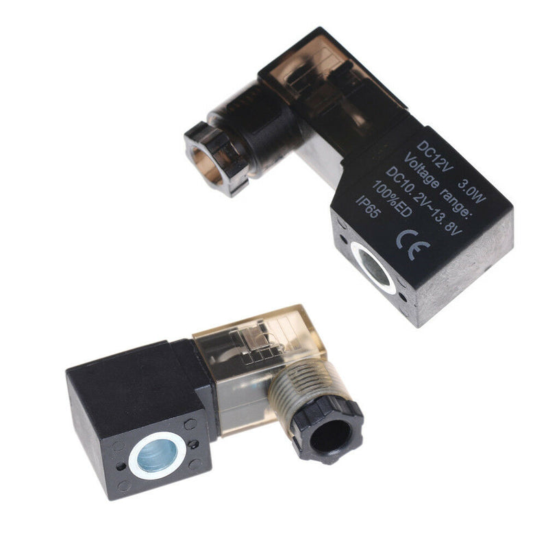 Electrical Pneumatic 4V110 Solenoid Valve Coil DC 12V with Lamp Ne  S Gw