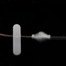 Anti-Radiation Mono Earphone Acoustic Air Tube Mic 3.5mm Headphone Clear