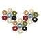 21x Fashion Womens Dot Scrunchies Stretchy Hair Rope  Hair Accessories