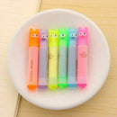 6x/set FLUORESCENT HIGHLIGHTER MARKER PENS Assorted / Office School-Pack Co V2Q0