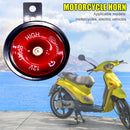 12V Motorcycle Horn 105dB Aluminum Waterproof Electric Scooter Loud Sound Horn