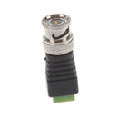 10 Pack BNC Male CCTV Coaxial Camera Adapter / Video Balun Connector D4K6