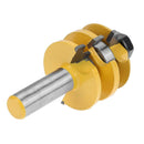 Shank Woodworking Cutter Stacked Rail Stile Router Bit Cutting Accessories A