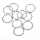 Split Flat Key Rings, 100