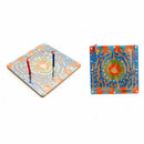 Wooden Magnetic bead ball pen Maze Puzzle Magnetic Board ring track Game Ed