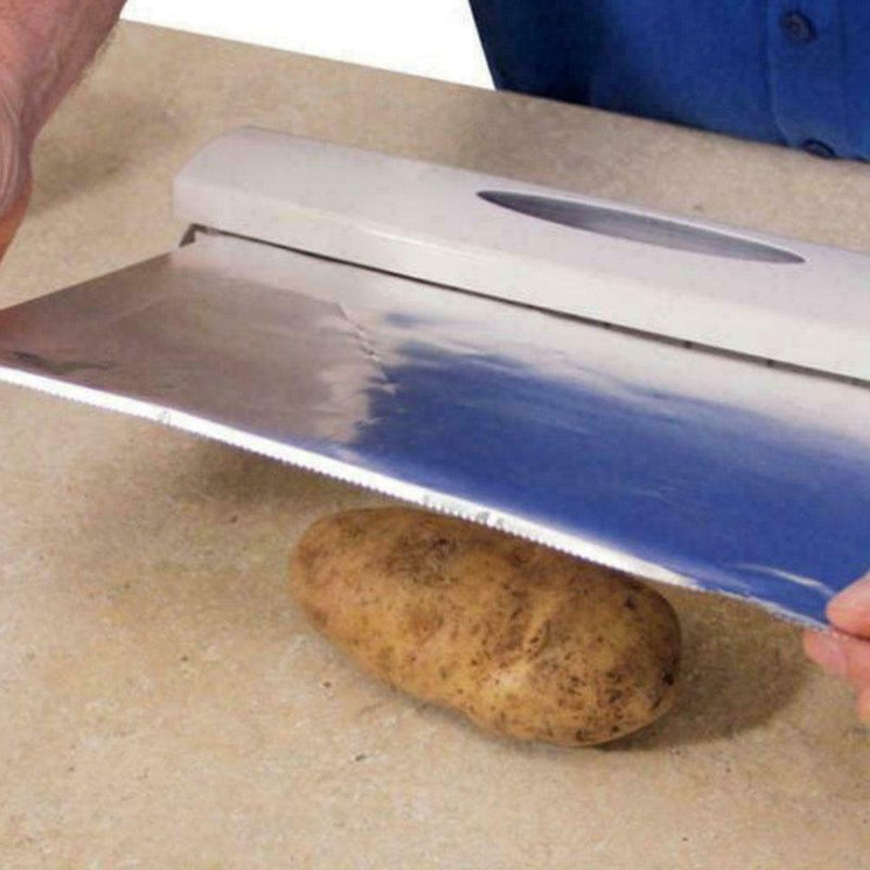 Wraptastic Food Wrap Dispenser Plastic Metal Wrap Food Tools Kitchen D8A5