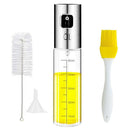 1Set Oil Sprayer Dispenser Oil Spray Bottle Cleaning Brush for BBQ Salad BaS Hn