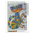 5D DIY Full Drill Diamond Painting Cat Cross Stitch Embroidery Wall Art Kit