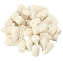 50pcs Soft Cone Felt Polishing Buffing Wheel for Rotary Tool-3mm Shank