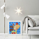 5D DIY Special Shaped Diamond Painting Christmas Elk Embroidery Mosaic Kits