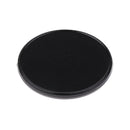 100 Pieces Round Casion Poker Card Counting Bingo Chips Tokens Black 25mm