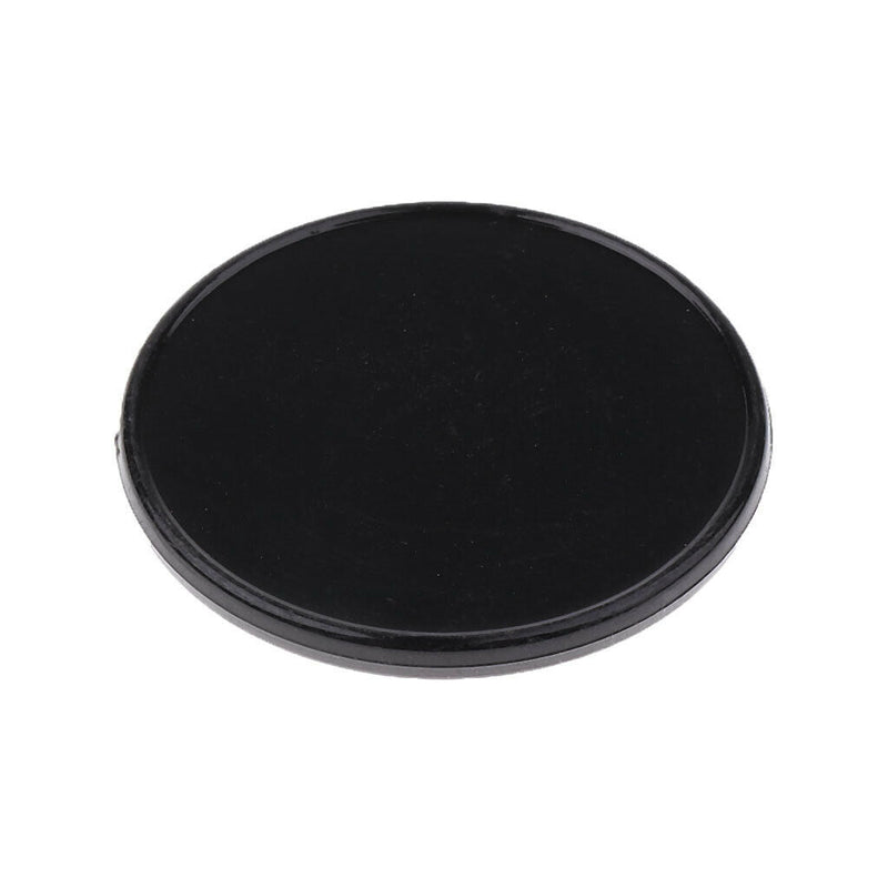 100 Pieces Round Casion Poker Card Counting Bingo Chips Tokens Black 25mm