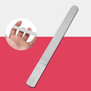 20.2*1.9cm Metal Stainless Steel Nail File Double Sided Manicure Pedicure