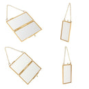 4Pcs Double Side Hanging Photo Picture Frame Plant Specimen Frame