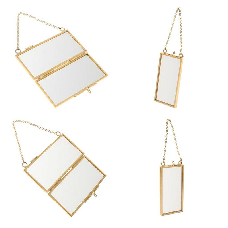 4Pcs Double Side Hanging Photo Picture Frame Plant Specimen Frame