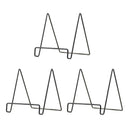 3pcs Iron Geometric Shape Easel Plate Display Stand Plate Bowl Stand Hoder