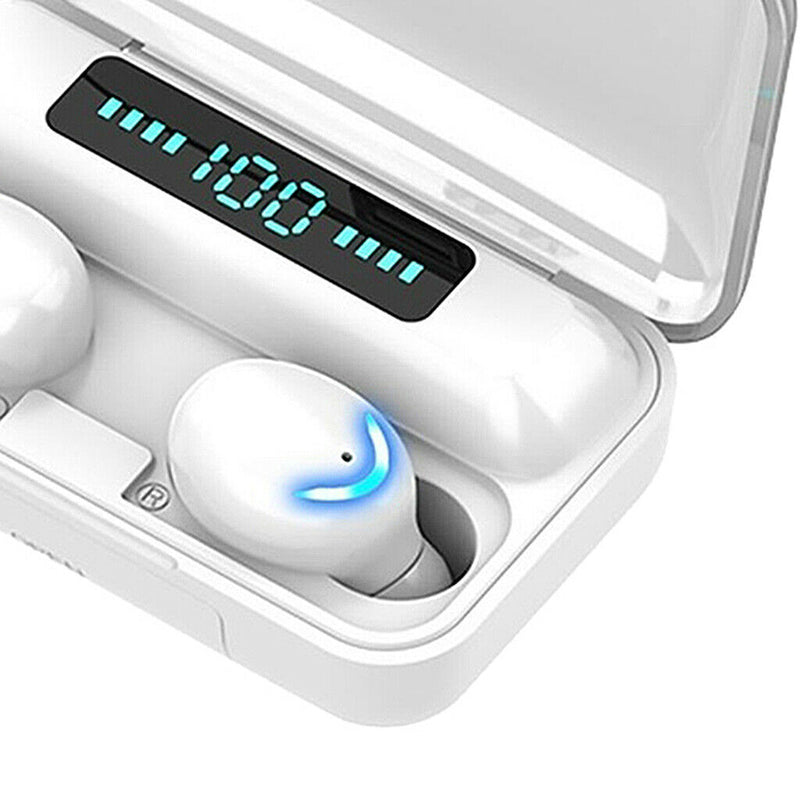 F9   Bluetooth 5.0 Earphones 350mAh  Wireless Stereo Earpieces 2set