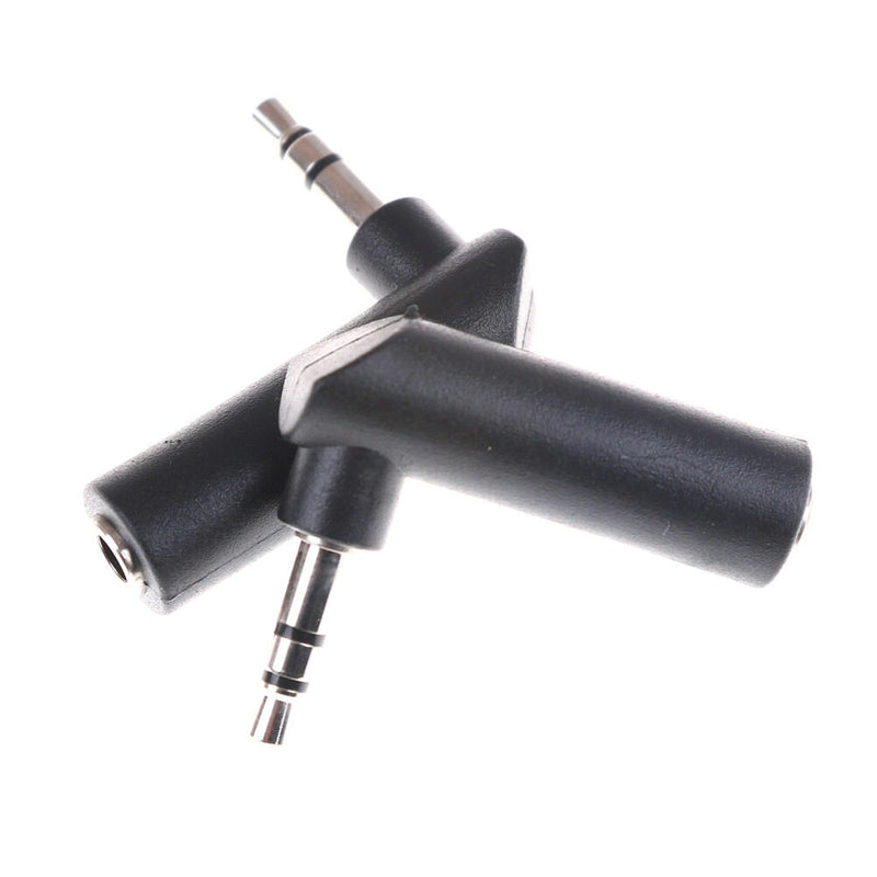 2pc3.5 jack Right Angle Female 3.5mm Jack Connector L Jack Adapter Connector  JR