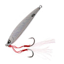 2Pcs Life-like Fishing Lure Lead Fish Reflective Metal Hard Baits Casting Lure