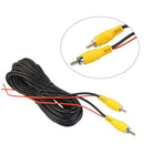 Car Reverse Rear View Parking Camera Video Extension Cable 6M 4Pin Male Wire