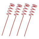 4pcs Heavy Duty Sprial Rod Holders Fishing Pole Ground Stand Support Rest 4cm