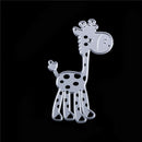 Cute Giraffe Metal Cutting Dies Stencil For Scrapbooking DIY Album Cards DecorLJ