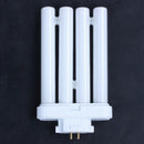 220V 27W 4 Pin Rows 6500K Double-H Quad Tube Compact Fluorescent Lamp Light L4N5