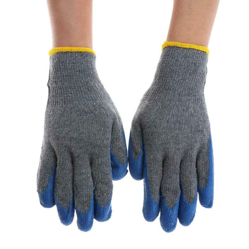 Latex Gloves Worker Driver Builder Gardening Labor Protective Safety Mitten
