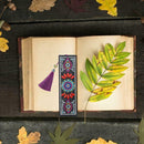 DIY Mandala Special Shaped Diamond Painting Leather Tassel Bookmark Gifts