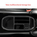 Car Seat Plastic Storage Box Console Side Pocket With Coin Manager / Cup  XWI