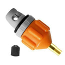 Inflatable Boat Pump Adaptor Air Pump Converter Air Valve Attachment Orange