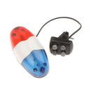 Bicycle Bell 6 LED 4 Tone Bicycle Horn Bike Call LED Motorcycle Police Light Bj