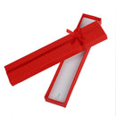 12 x Red Long Luxury Card Gift Boxes Watch Display Box For Pendant K5E1