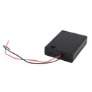 3pcs ON/OFF Battery Holder Case Cell Box for 4 x 1.5V AAA Batteries L4A6