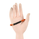 Unisex Lava Stone Elastic Beaded Bracelet Healing Energy Stretch Oil Diffus