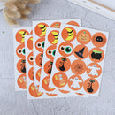 120pcs Halloween Sealing Stickers Pumpkin Ghost Witch Labels DIY Gift Stick T â„–[