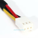 10pcs 3PIN Reduce PC Fan Speed Noise Extension Resistor Cable Wire