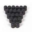 20x Plastic Dust Valve Caps Bike Car Motorcycle Wheel Tyre Air Valve Stem Cap ES