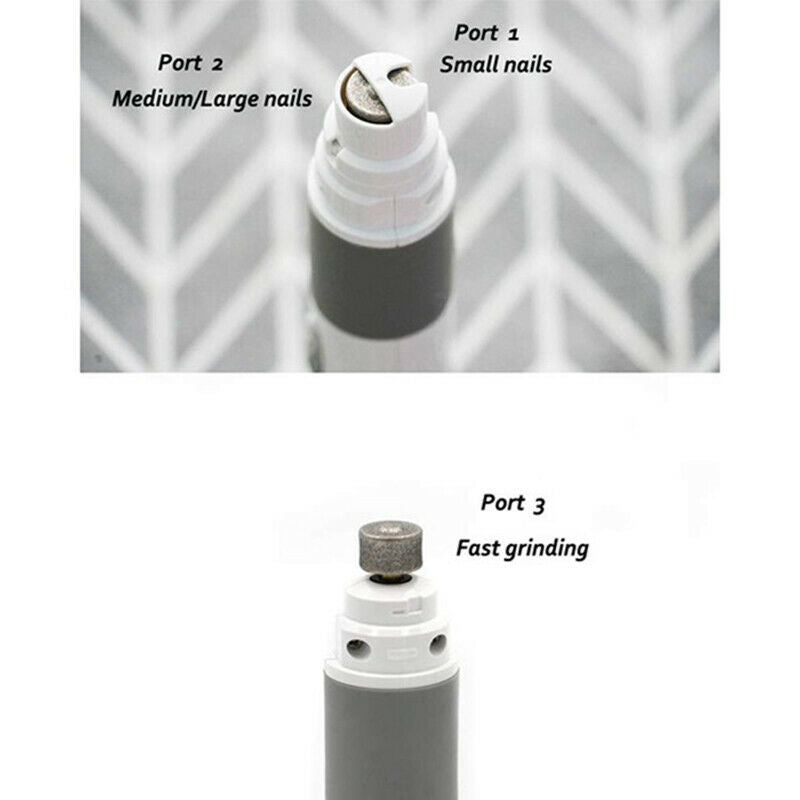 Dog Nail Grinder Professional 2-Speed Electric Rechargeable Pet Nail Trimme