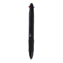 Multicolor 4 in 1 Ballpoint Pen 0.7mm Red Green Blue Refill Office School Supply