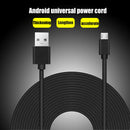 Black 8m/26ft USB Power Extension Cable Cord for Wyze Cam Pan Oculus Go Camera