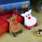 Women Brooch Hairpin Hair Clip Christmas Decoration Jewelry Accessory(Elk) A