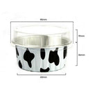 100Pcs Disposable Aluminum Foil Baking Cup Mini Pie Muffin Cupcake Pan Egg