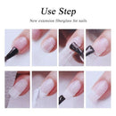 Fiberglass Nail Art Quick Extension Form Building Uv Gel Acrylic Nails Tips R8R2